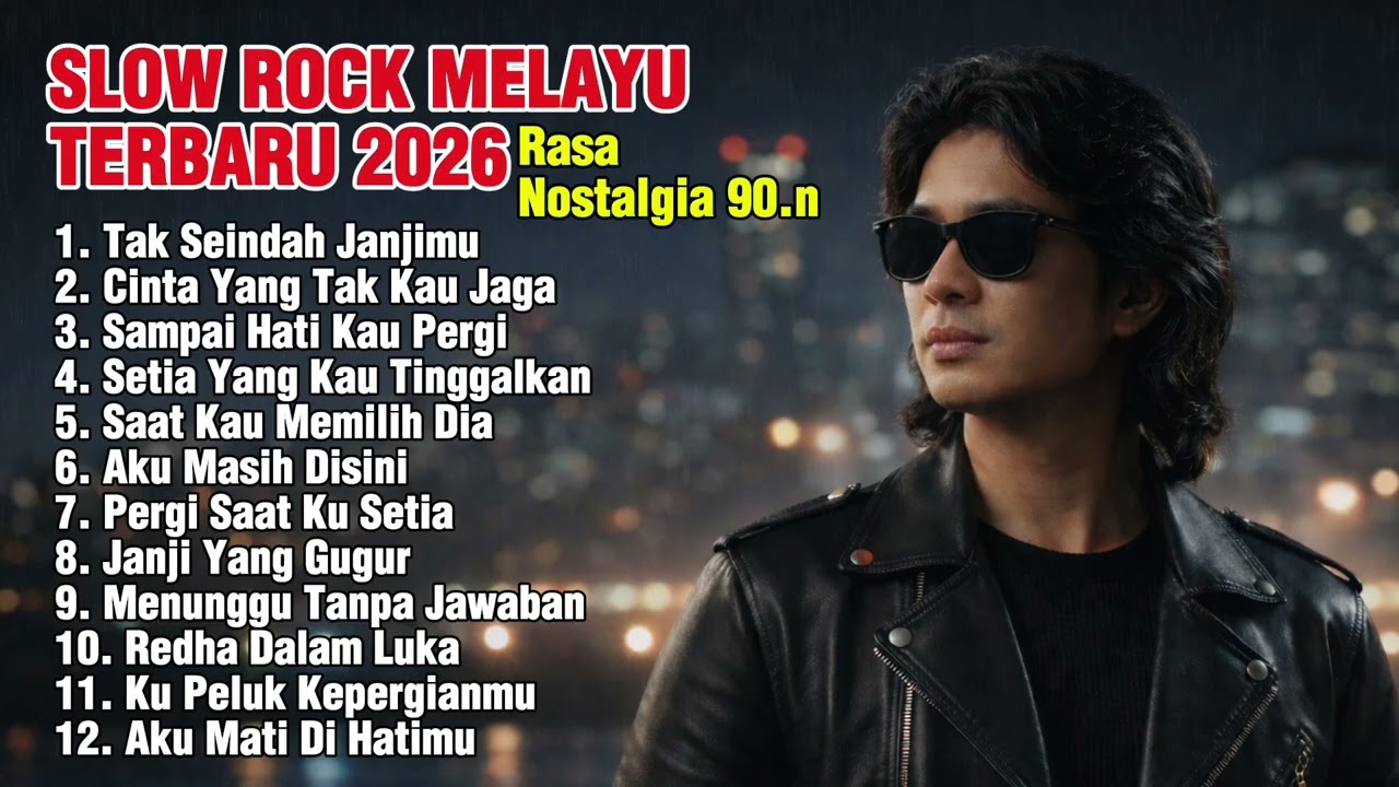 Lagu Slow Rock Malaysia Paling Sedih Terbaru 2026 Full Album Patah Hati | Slow Rock Melayu Malaysia