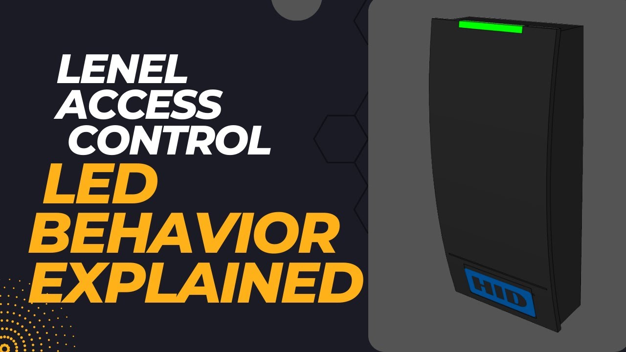 Lenel Access Control OSDP LED Behavior Explained.