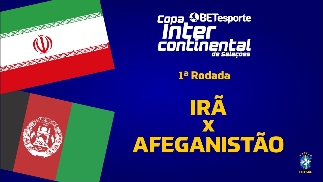 Irã X AFEGANISTÃO | 1ª RODADA | COPA INTERCONTINENTAL DE SELEÇÕES