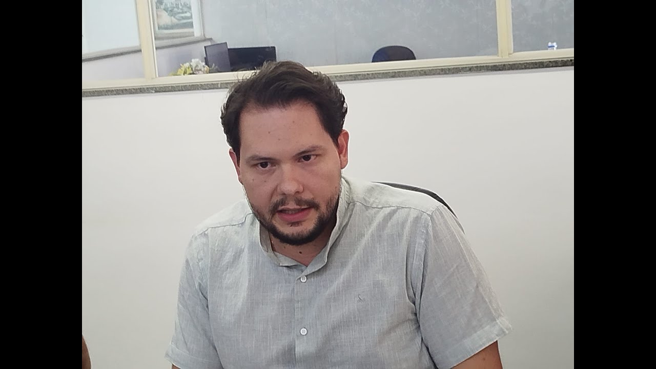 Coletiva do prefeito Gustavo Brasileiro
