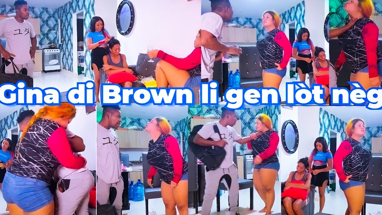 Gina di Brown li gen yon lòt neg😔Brown kitel epi li fè Duel avèl, c Mamina ki bal Gina neg la😬😬😬