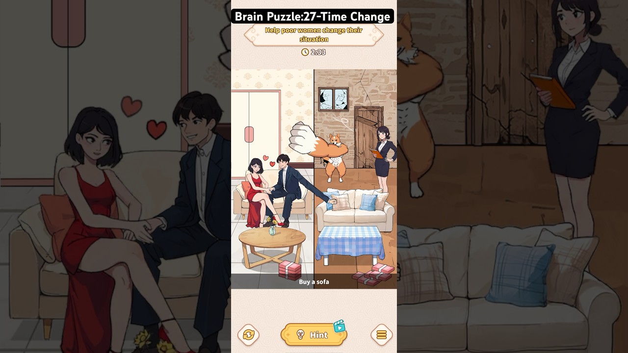Brain Puzzle: Tricky Quest - Level 27 - Time Change