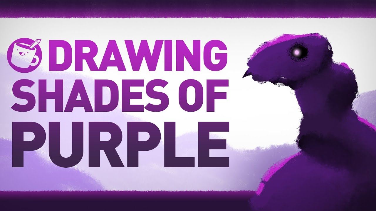 Drawing Shades of Purple