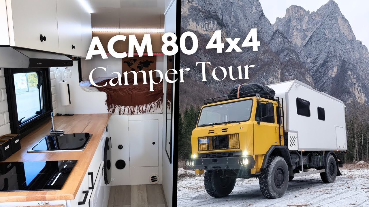 CAMPER TOUR di Vangolden 2.0 ✨ Come abbiamo trasformato il nostro ACM 80 in un camper