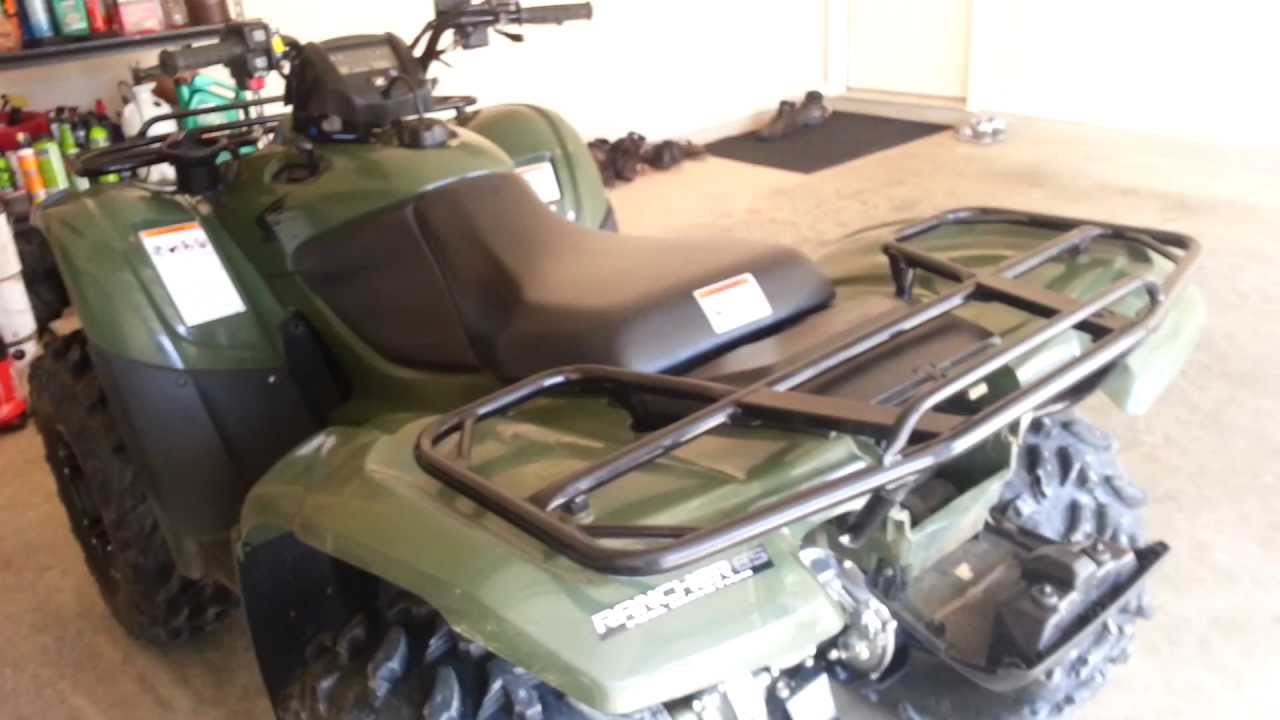 2012 Rancher 420 with hmf exhaust and optimizer
