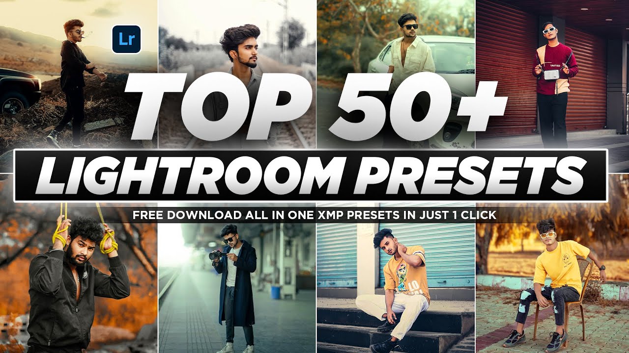 Top 50+ PRO Lightroom Presets FREE! (One-Click Edit) | 2025 Best Lightroom Presets