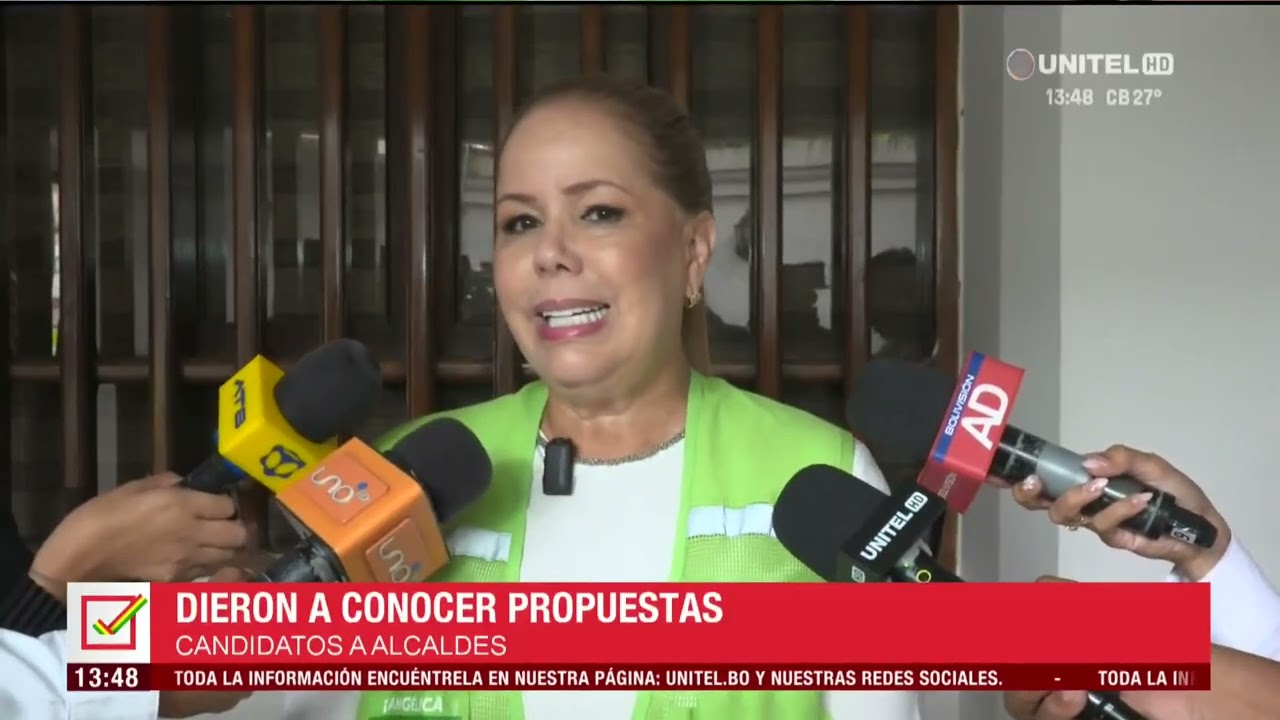 Candidatos a la Alcaldía de Santa Cruz de la Sierra participaron en un conversatorio sobre salud