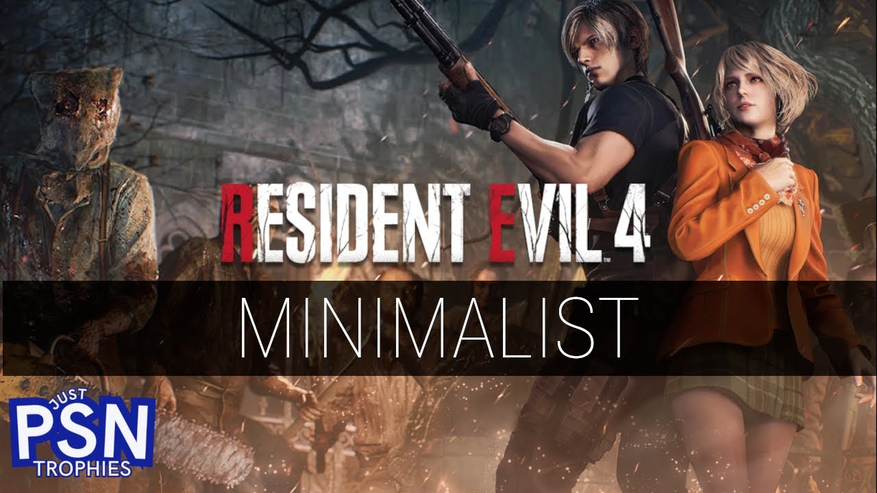 Minimalist Trophy - Resident Evil 4 (2023)