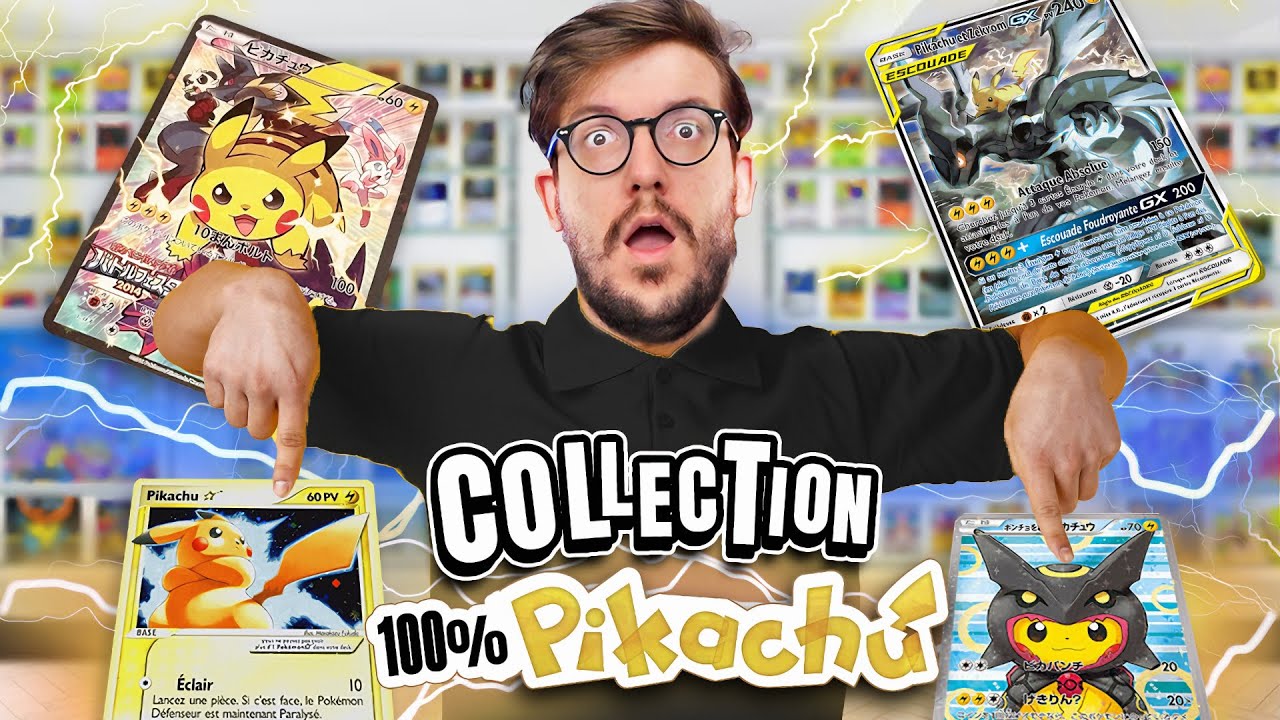 JE RACHÈTE UNE COLLECTION DE CARTES PIKACHU INCROYABLE !
