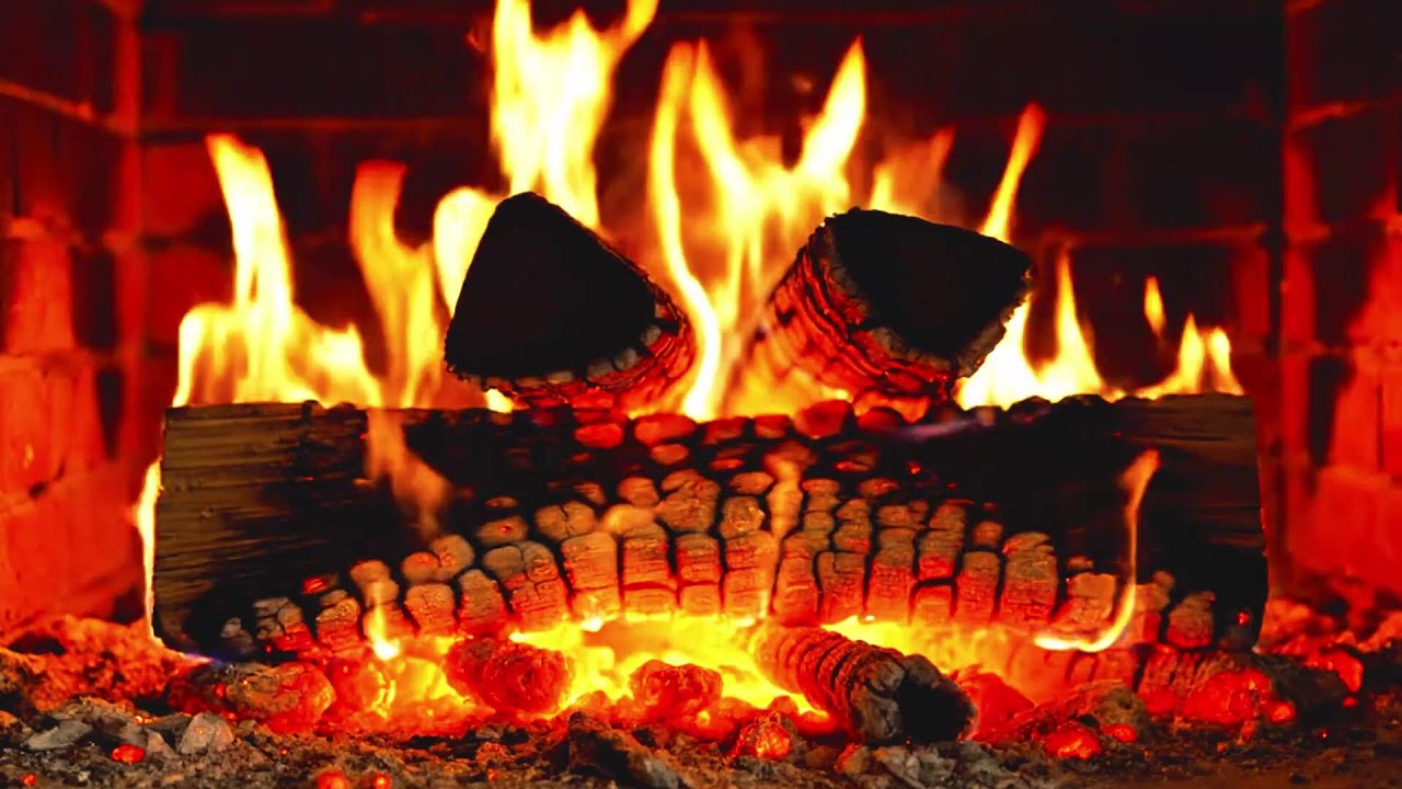 🔥 Cozy Fireplace Ambience for Deep Sleep | Relaxing Crackling Fire Sounds (4K)