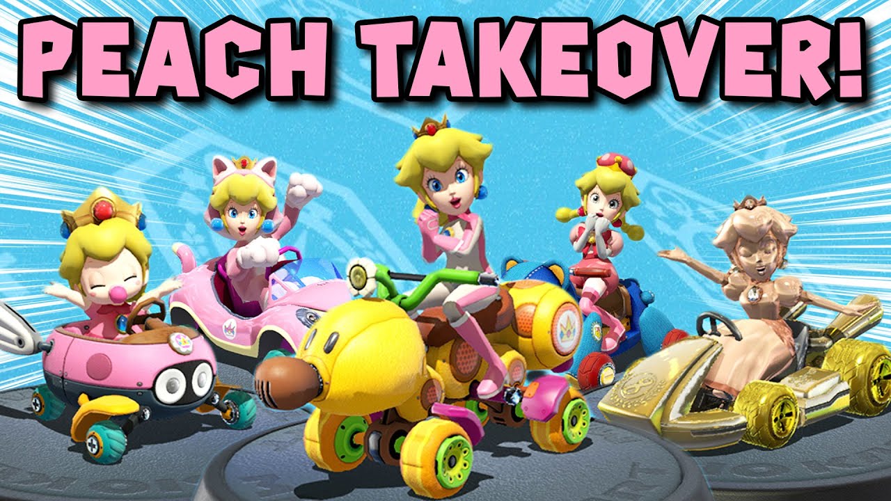 Can I win with EVERY PEACH in Mario Kart 8 Deluxe?