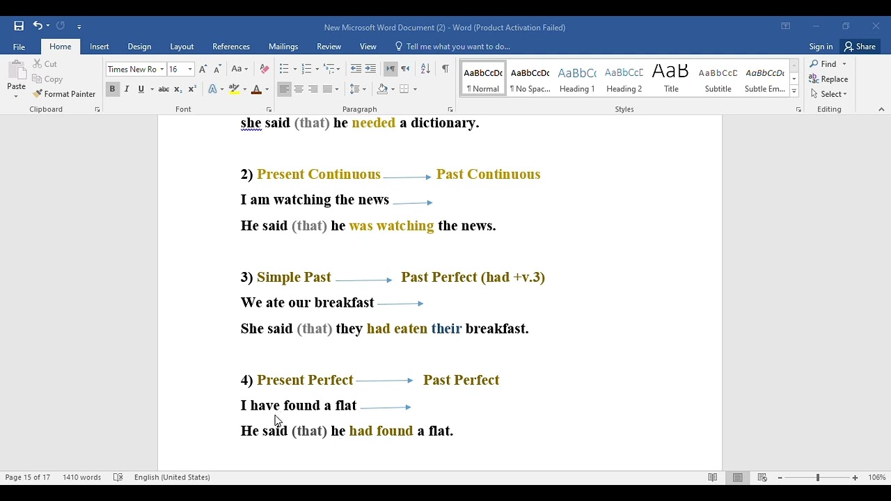 الصف العاشر \ الوحدة 7 : Reported Speech \ Part one