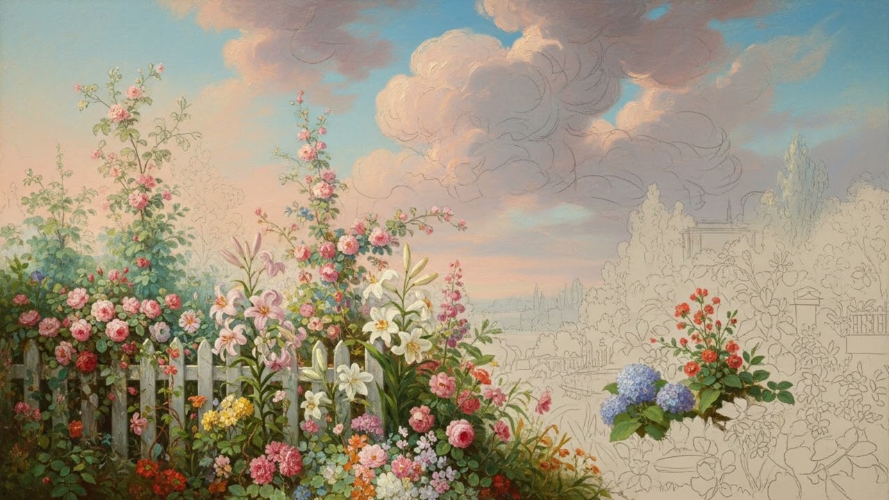 4K Unfinished ART TV: Vintage Aesthetic Screensaver | Ambiance Relaxante