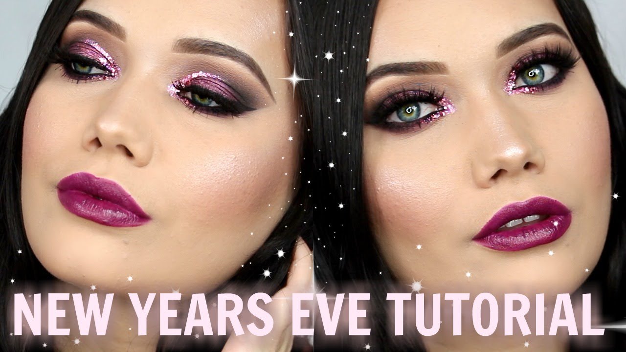 FULL FACE FIRST IMPRESSIONS + NYE MAKEUP TUTORIAL