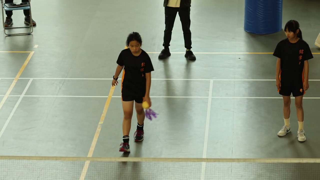 20260312 毽球教育盃小五女雙冠軍戰片段