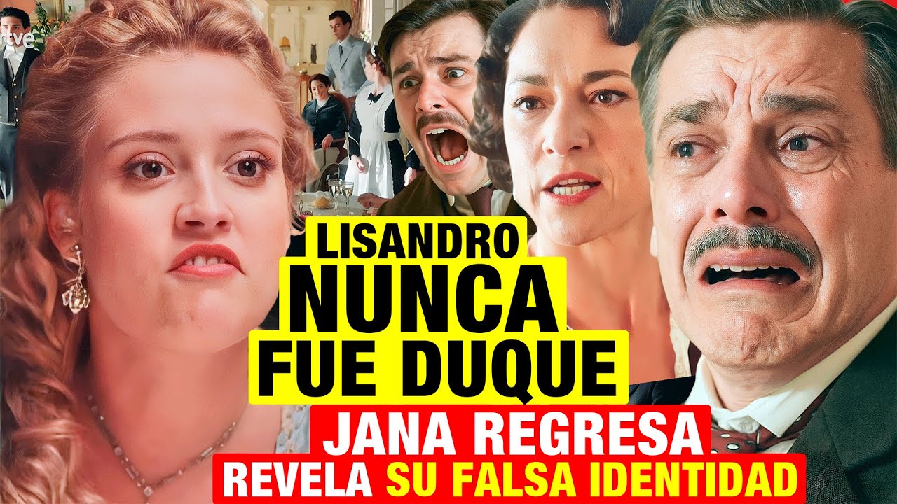 LA PROMESA - Jana regresa para desenmascarar a Lisandro y revelar que él NO ES y NUNCA fue Duque