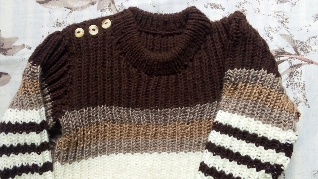 round neck #babysweater | #knittingdesign #knittingpattern #knitting #roundneck #2025