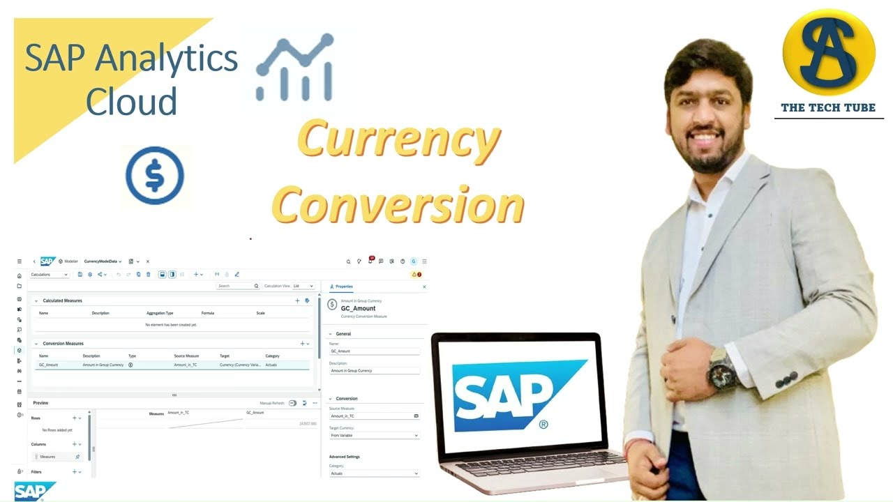 08. SAP Analytics Cloud | Конвертация валют