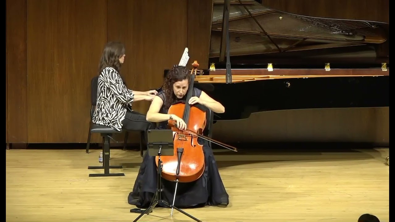 Chopin: Polonaise Brillante. Amy Sue Barston, cello. Noreen Cassidy-Polera, piano