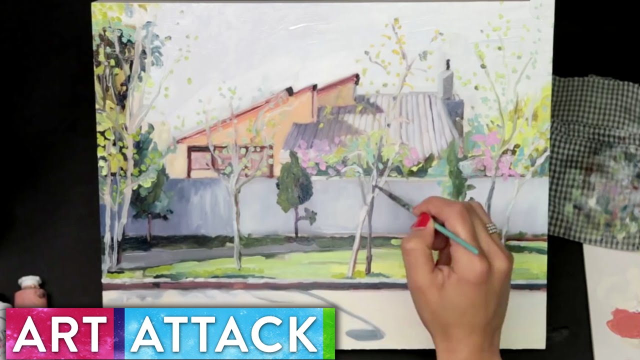 MEMORY Timelapse Art by Kimia Kline | Art Attack