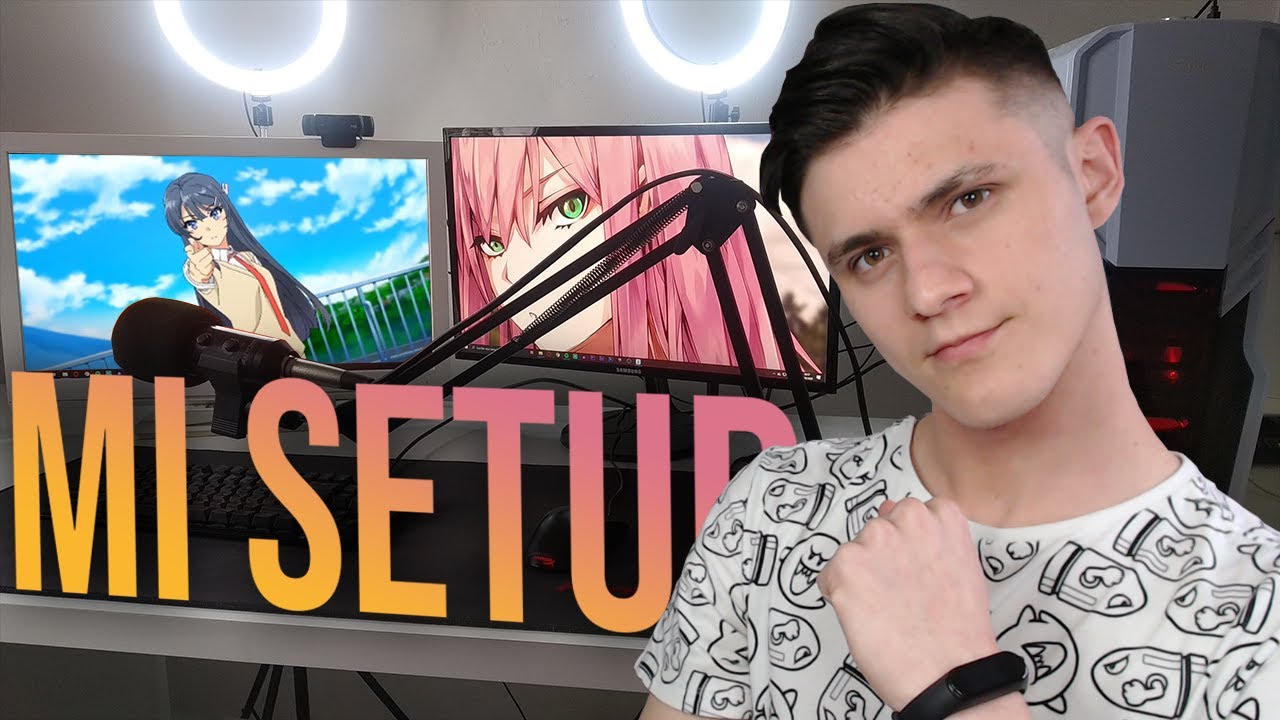 MI SETUP (-98&deg;🥶): As&iacute; GRABO mis VIDEOS
