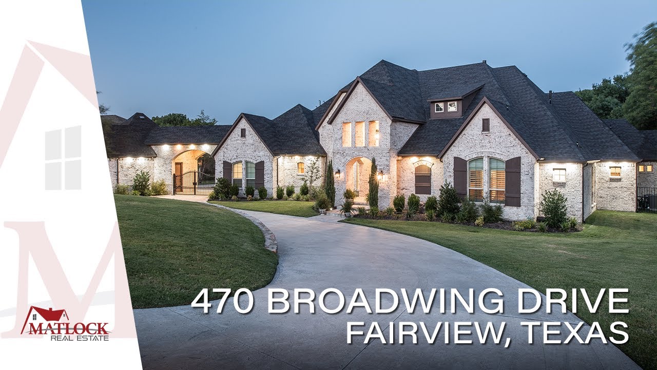 470 Broadwing Drive, Fairview, Texas - Luxury Real Estate in 4K