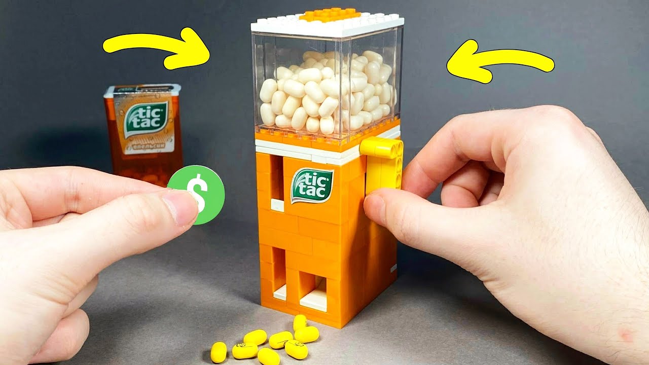 How to make a Lego Tic Tac Machine Safe