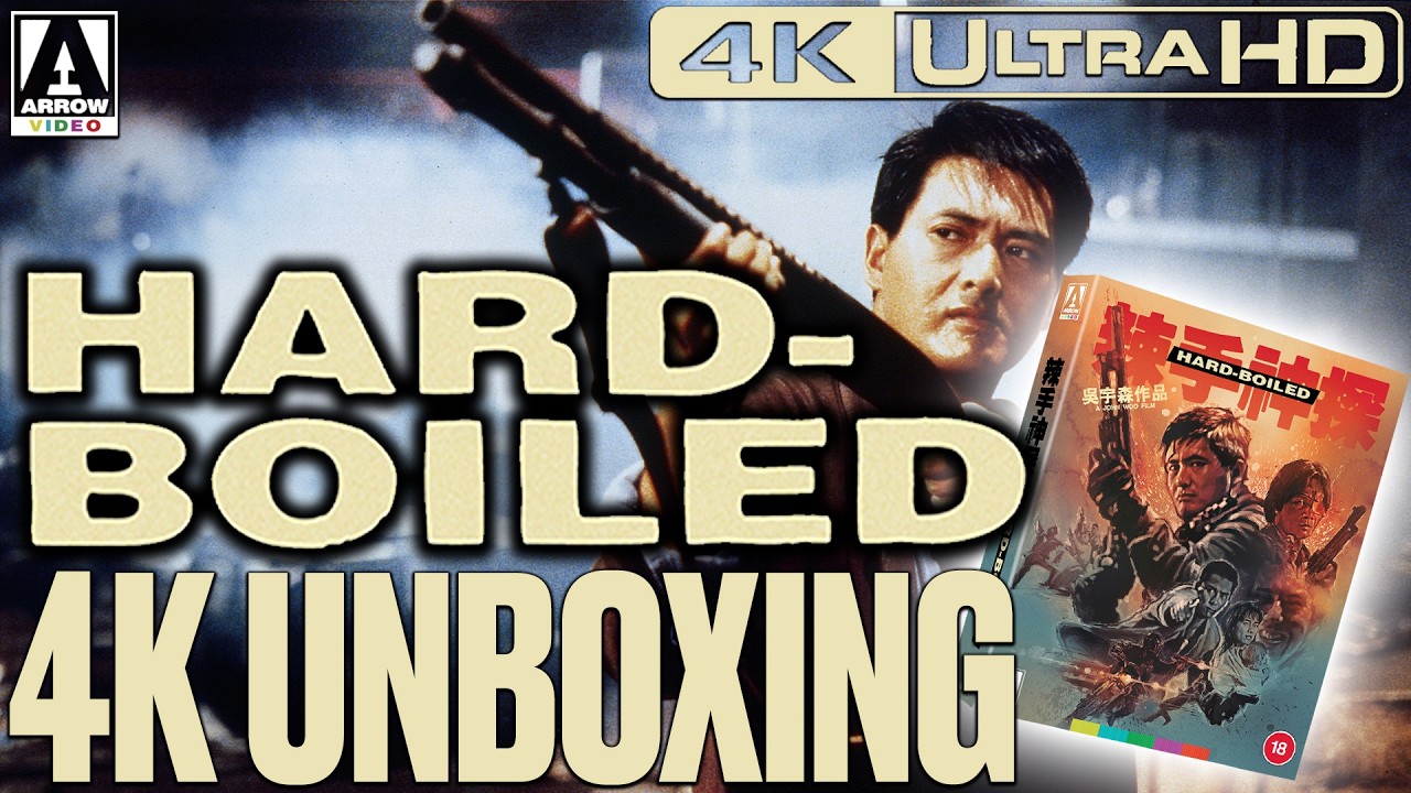 HARD BOILED 4K *UNBOXING* Arrow Video's Definitive Release of John Woo's HK Action Classic!!