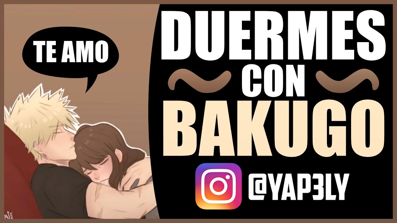 No puedo mimir cielo 🥺 | ASMR Bakugou