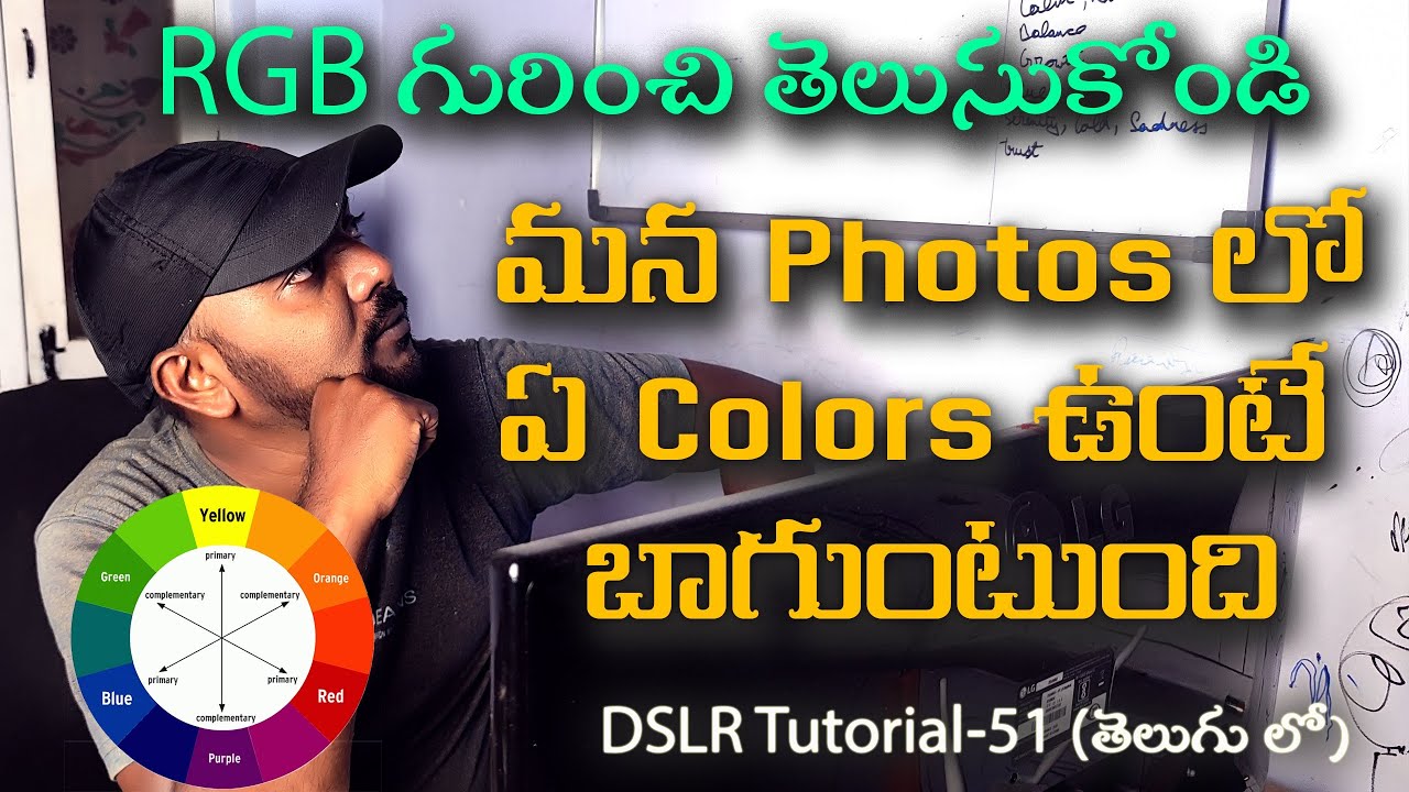 RBG Colors Theory in Photography and its important | RGB Explained | DSLR Tutorials in తెలుగులో# 51|