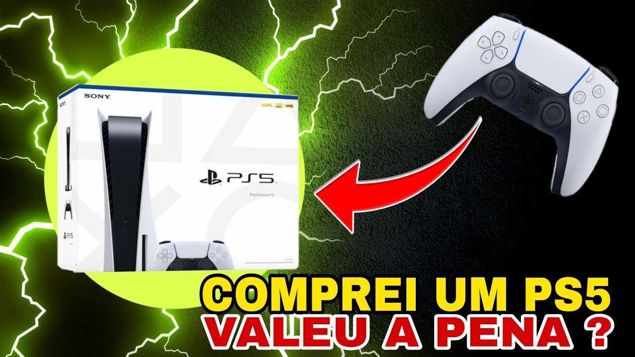 PS5 - UNBOXING do PLAYSTATION 5 🤠✅