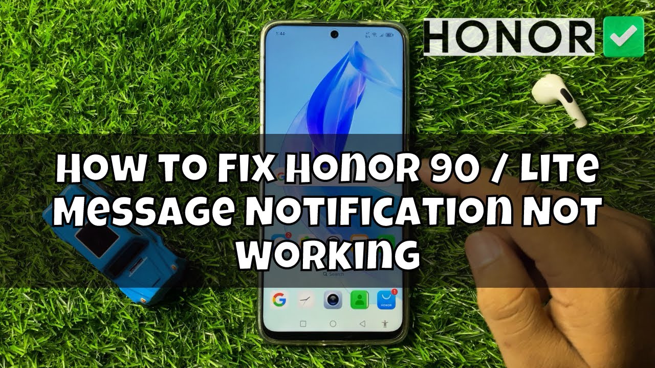 Как исправить неработающие уведомления о сообщениях на Honor 90 / Lite