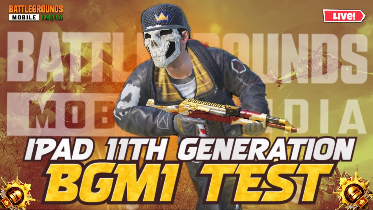 iPad 11th Generation Bgmi Live Test [ H ] #bgmilivestream #ipad11thgenlive #pubg  #shotslive