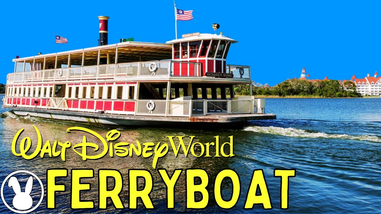 Ferry Boat Disney's Magic Kingdom - Full Ride POV