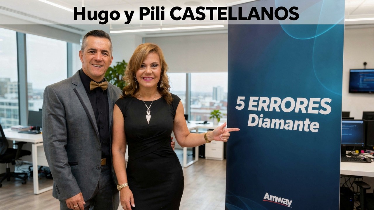 5 ERRORES en el PROCESO a DIAMANTE 💎 Hugo y Pili CASTELLANOS Líderes Emprendedores Negocio MLM Amway