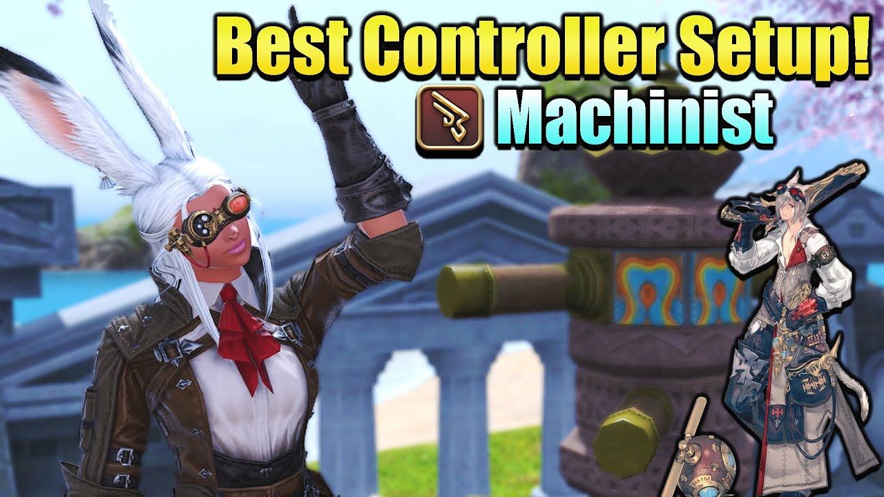 Controller Setup For FFXIV Machinist | Best Cross Hotbar Layout