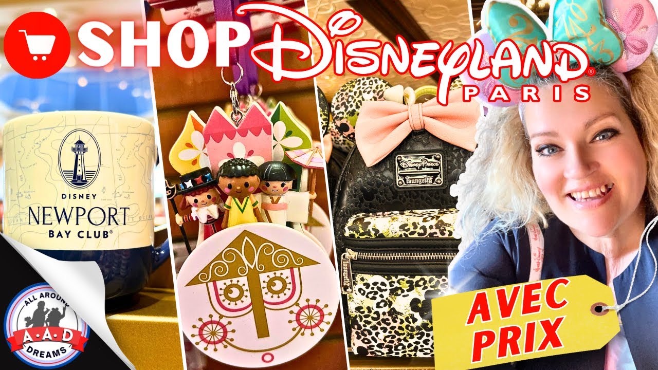 NOUVEAUTES MERCH SMALL WORLD NOËL, HÔTEL NEWPORT BAY CLUB, MINNIE WILD DE DISNEYLAND PARIS