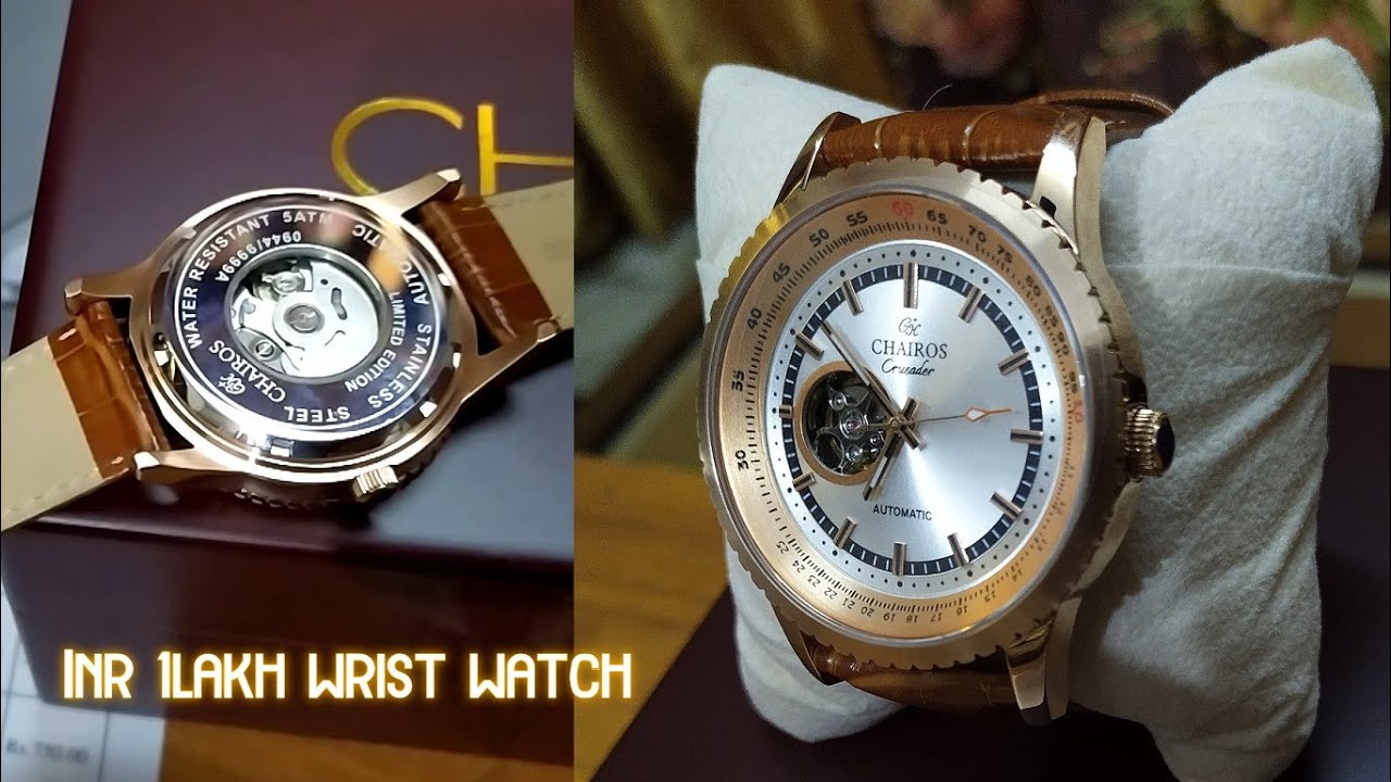 CHAIROS Crusader LS 1,00,000 Rupees Wrist Watch | Overview