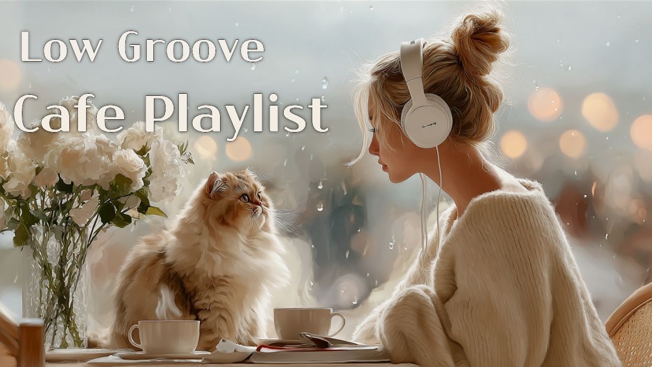 Плейлист кафе ☕ Дождливый Low Groove R&B Джаз | Музыка для дождливого дня