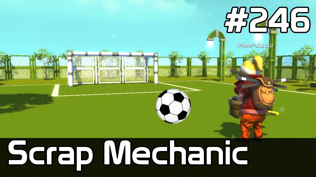 Scrap Mechanic Po Polsku [#246] Budujemy BOISKO /z Lucek