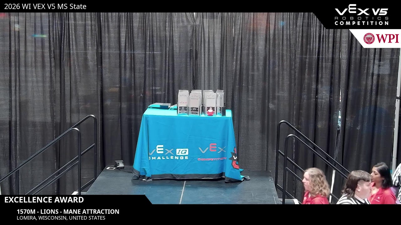2026 Wisconsin VEX State Championship V5 MS Day 2