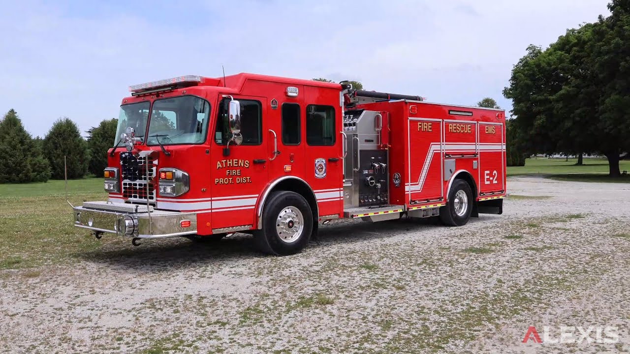 ATHENS FANCY PRAIRIE FIRE PROTECTION DISTRICT - TOP MOUNT 1500 GPM PUMPER #2582 - ATHENS, ILLINOIS