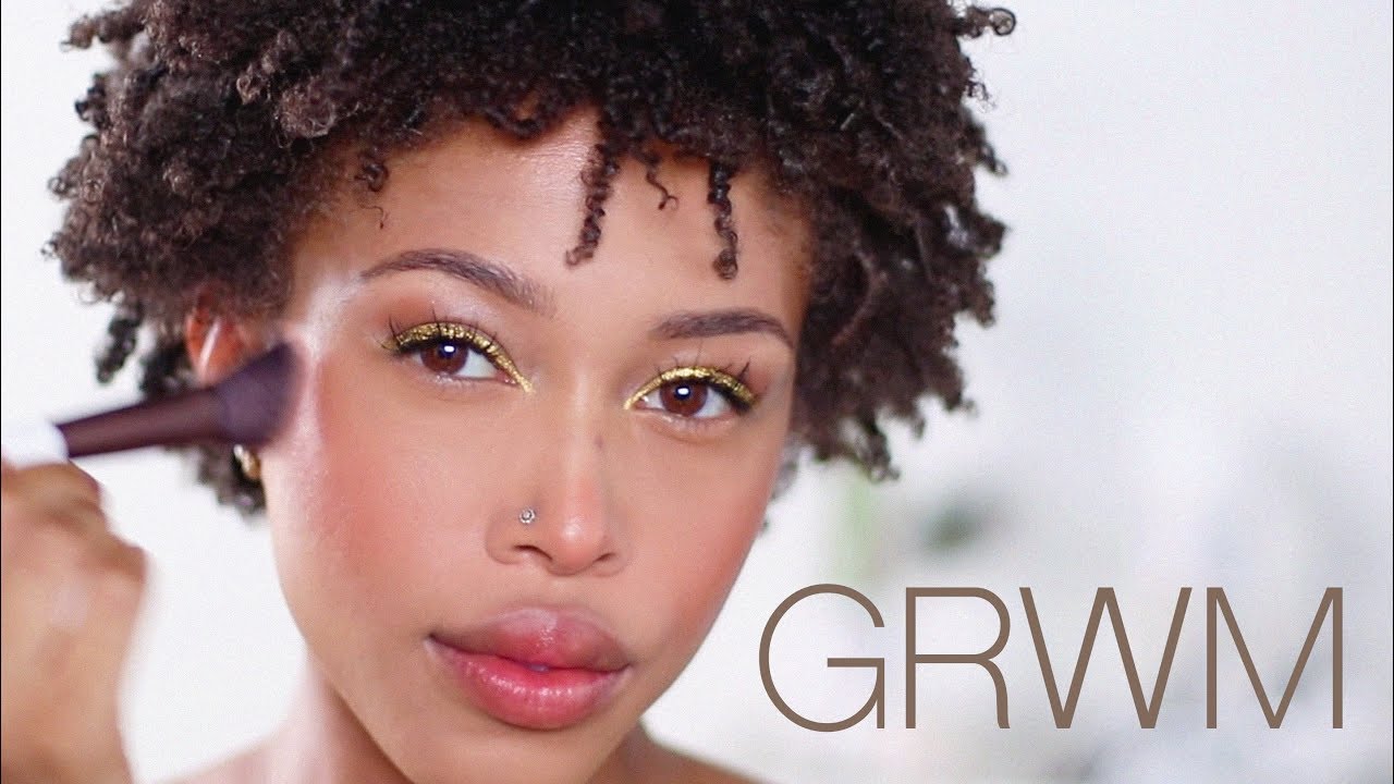 GRWM: Night Out - Hair + Makeup