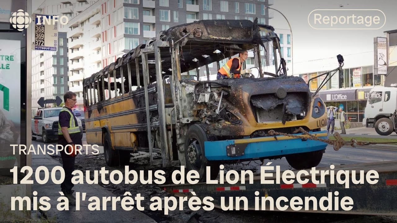 Les autobus Lion Électrique reprendront du service lundi au Québec