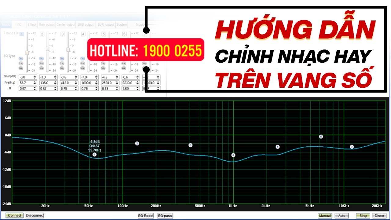 Hướng dẫn chỉnh nhạc hay trên Vang Số - Không thể bỏ qua nếu nhà bạn đang dùng vang số