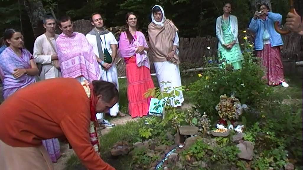 Balarama Jayanti 2011 in New Mayapur, France - Deity Procession