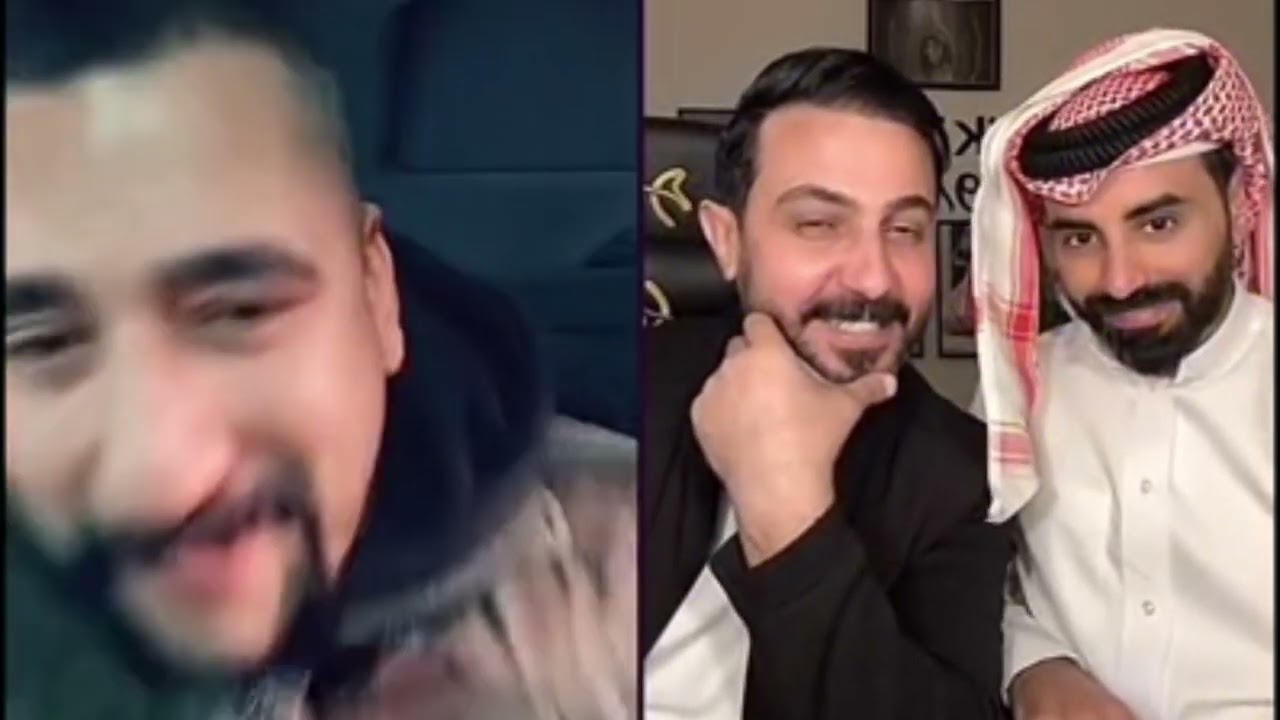 ابو شاهين يحاول تقليد الفنان داخل حسن 