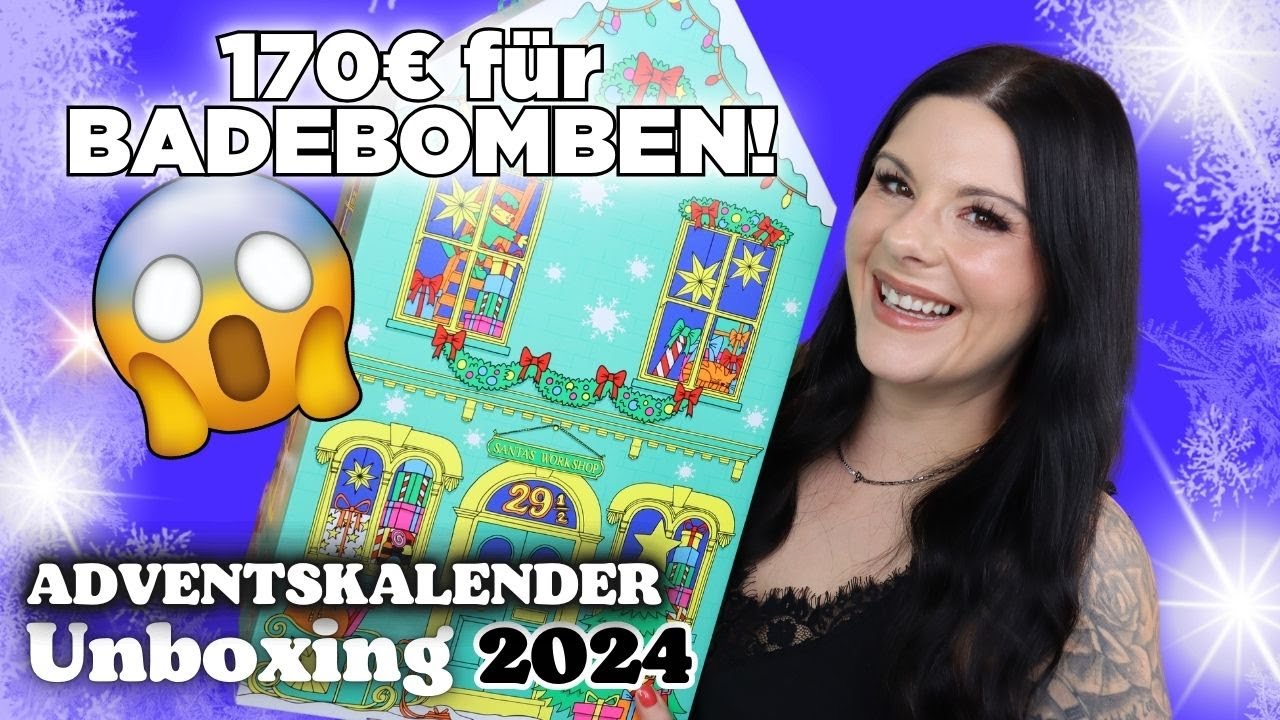 170€ für BADEBOMBEN!? 💸 LUSH High Street Christmas Adventskalender 2024 Inhalt