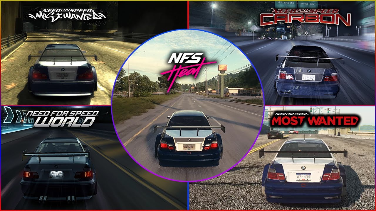 BMW M3 GTR In NFS Games [OLD]