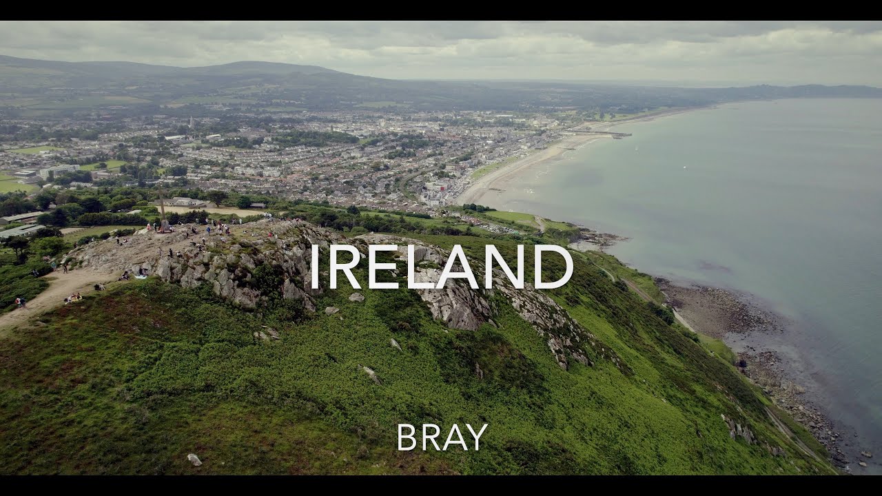 Ireland - Bray  4K View.